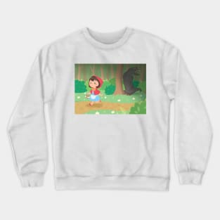 Little Red Riding Hood Crewneck Sweatshirt